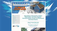 Desktop Screenshot of aluminumoutdoordesigns.com